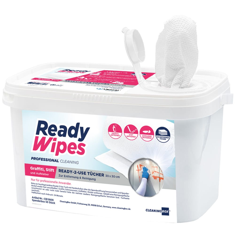 ReadyWipes Graffiti, Marker & Aufkleber